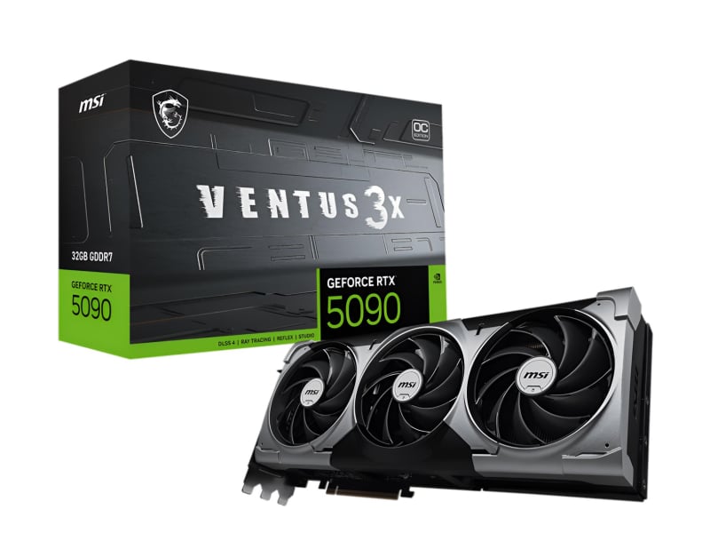 MSI GeForce RTX 5090 Ventus 3X OC 32GB GDDR7 DLSS5